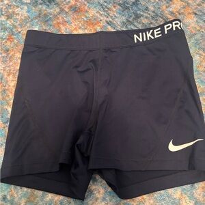 Nike Pro Women's Dark Blue Athletic Shorts